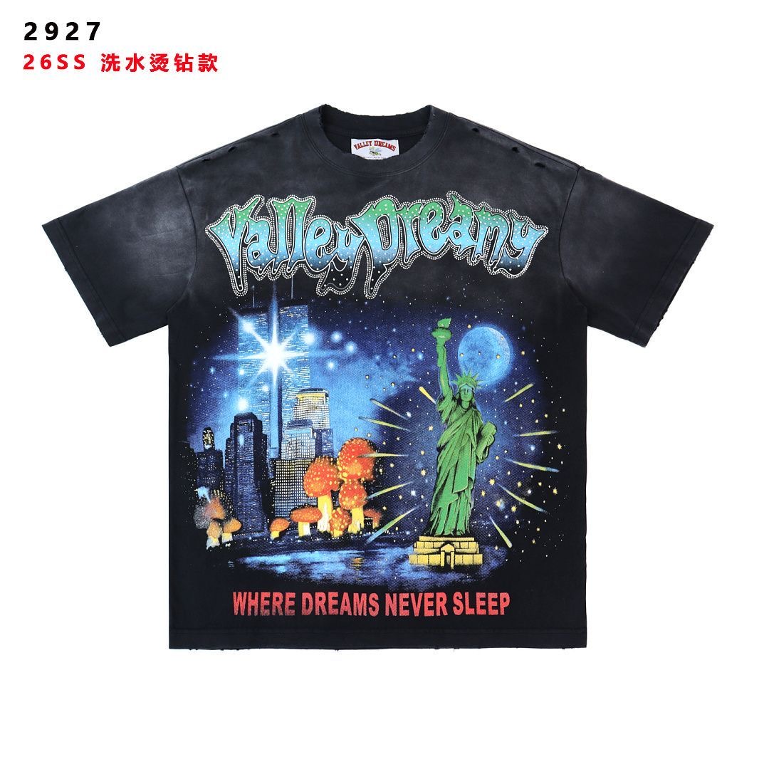 Vale Statue of Liberty Tee Black