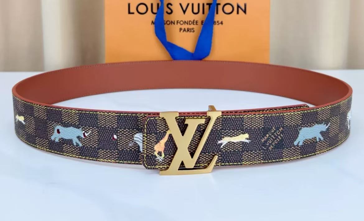 LV Animal Print Belt