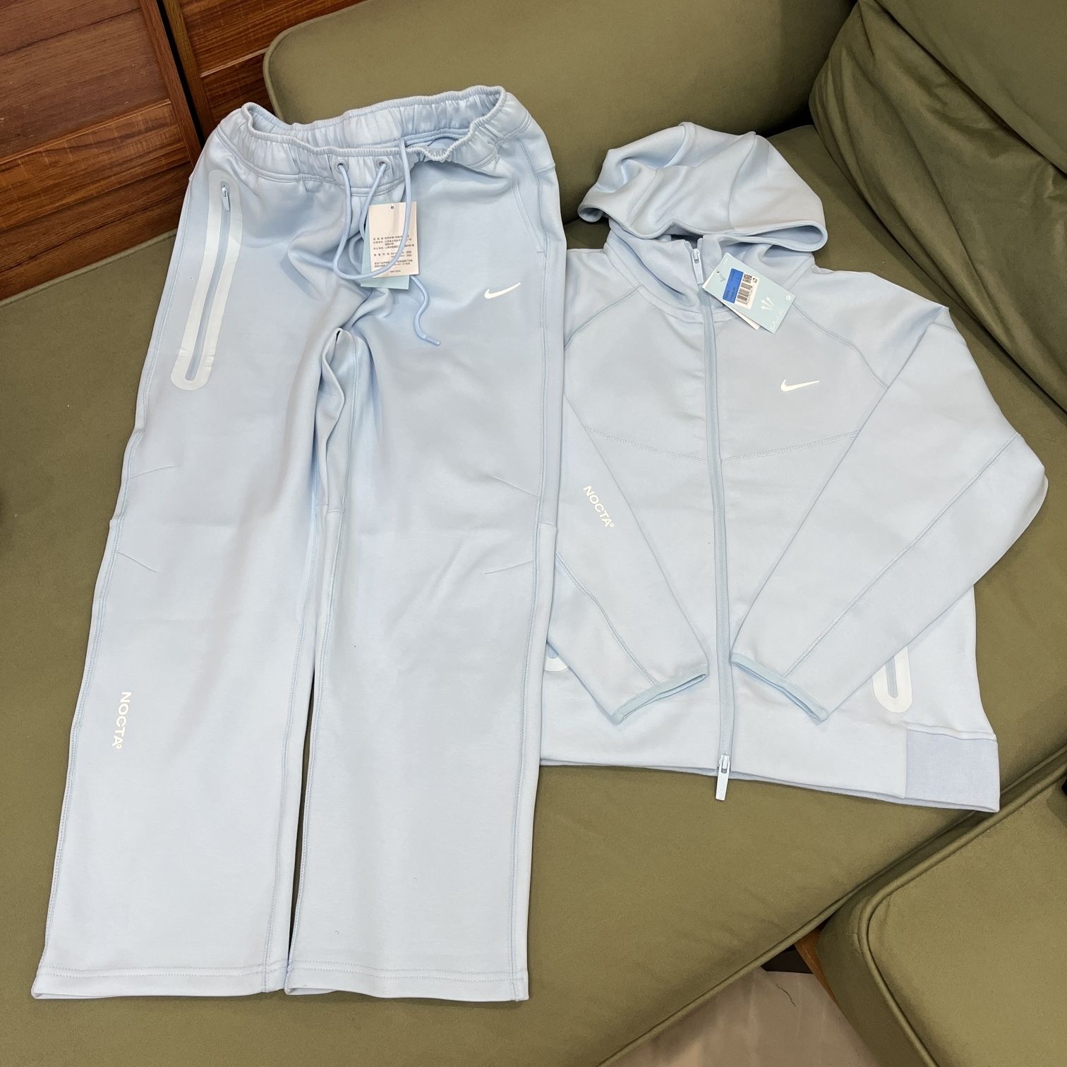 NOCTA Collection Hooded Couple Unisex Spring/Autumn Leisure Sportswear Tracksuit Set