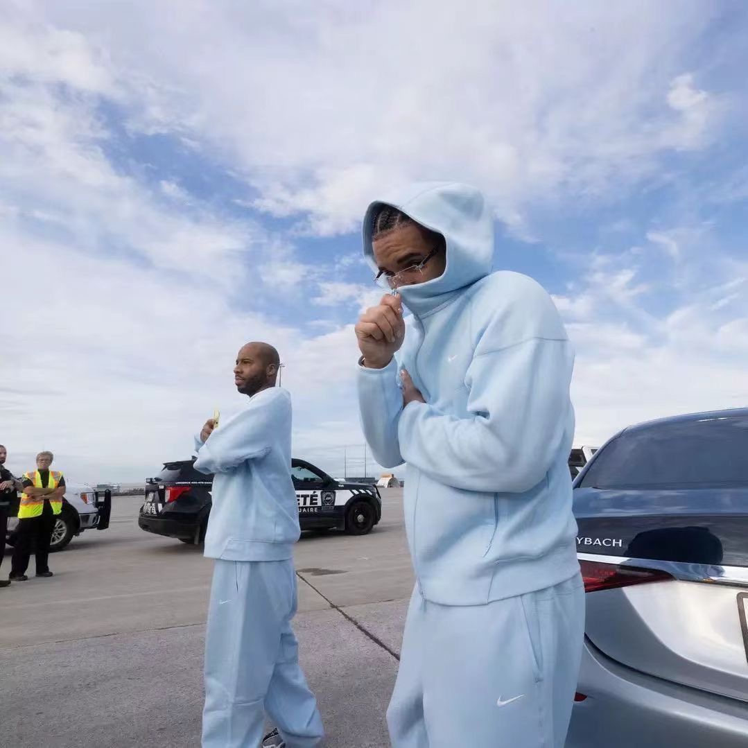 NOCTA Collection Hooded Couple Unisex Spring/Autumn Leisure Sportswear Tracksuit Set