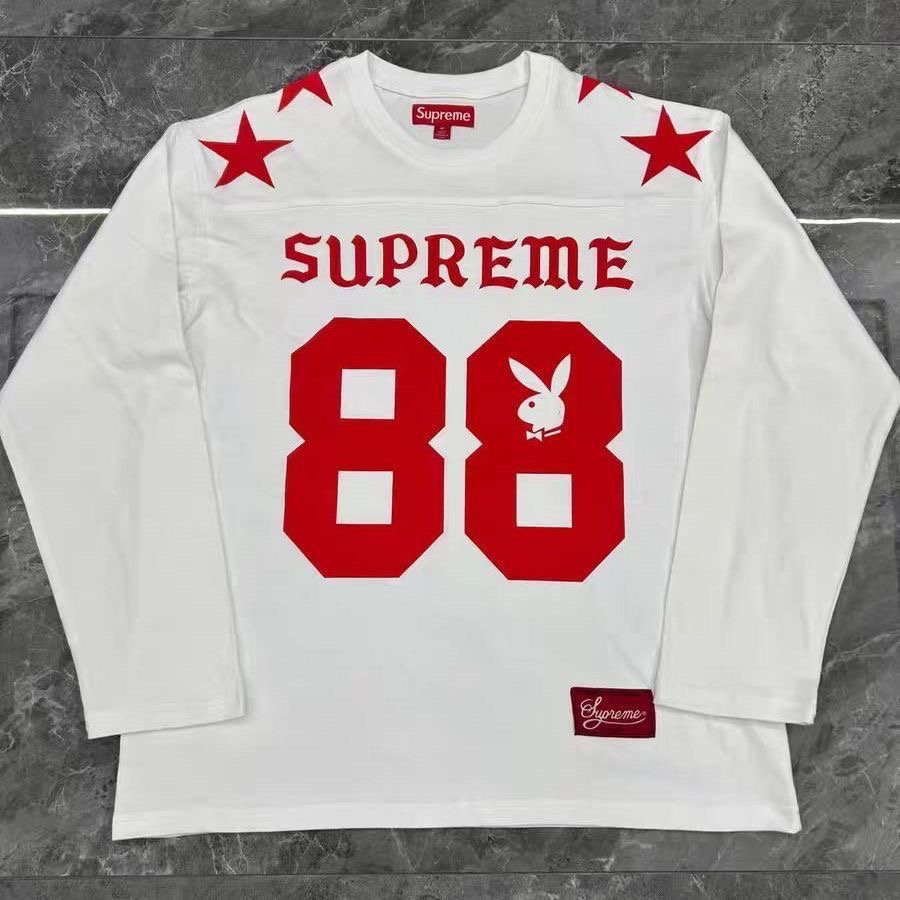 Supreme x Playboy 88 Football Long Sleeve Top