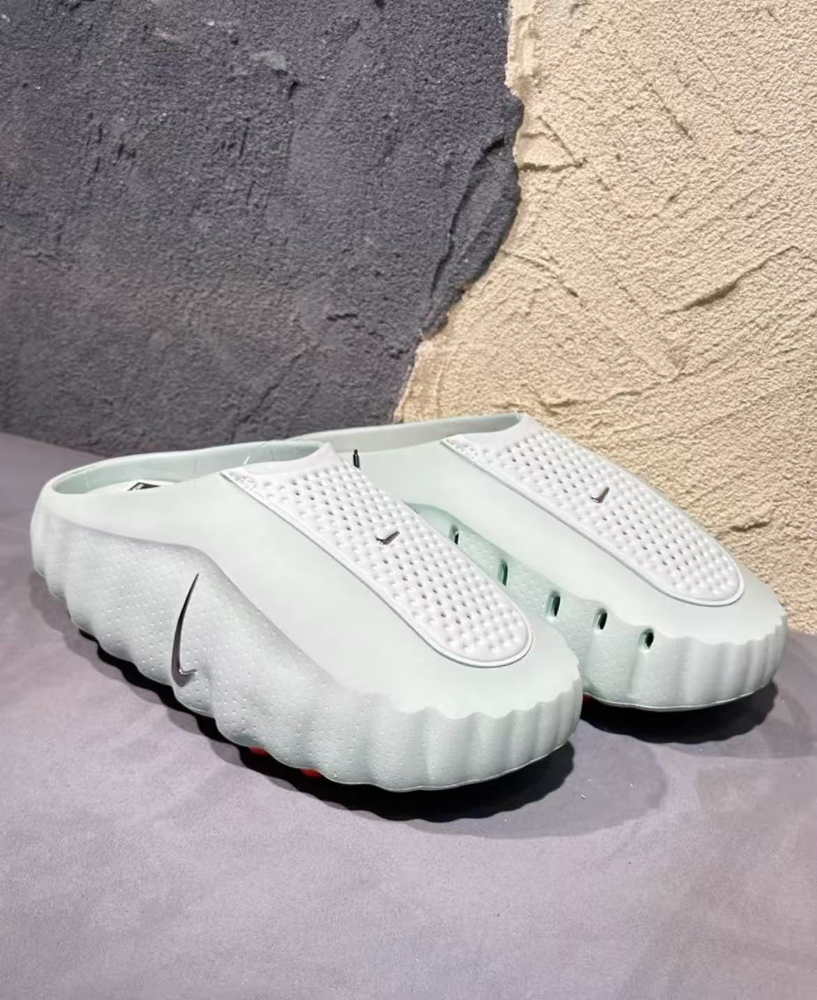 Nike Perforated Wavy Sole Slide Sandals