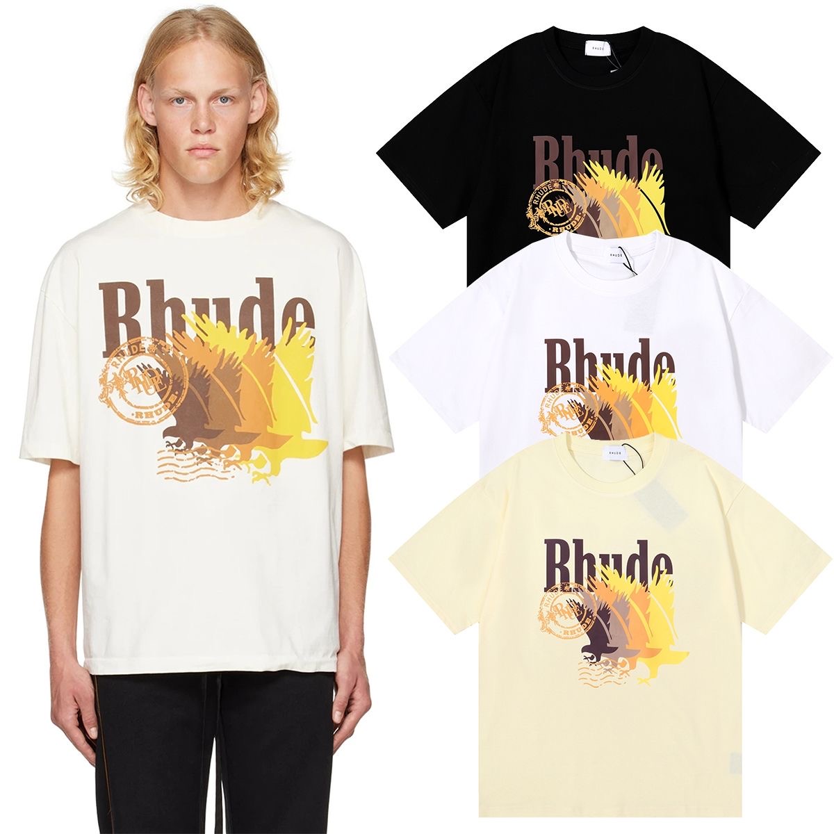 new gradient color pattern printing T