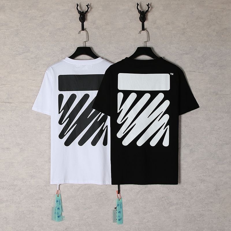 Back Slash Print Tee 2 Colors