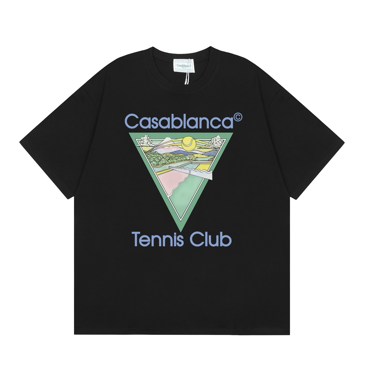 Beautiful triangel colorful printed tshirt