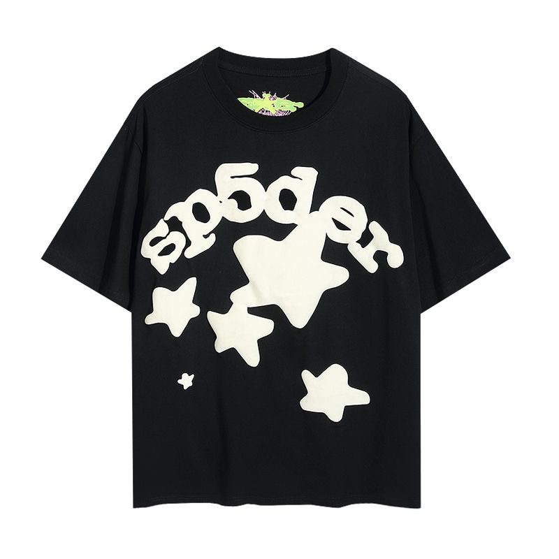 Big foam printing colorful tshirt