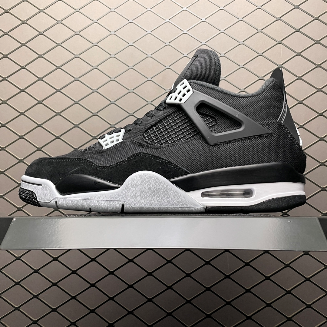 Air Jordan 4 Retro Olive Canvas Color