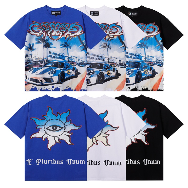 Godspeed Car Print Logo T-shirt 3 Colors